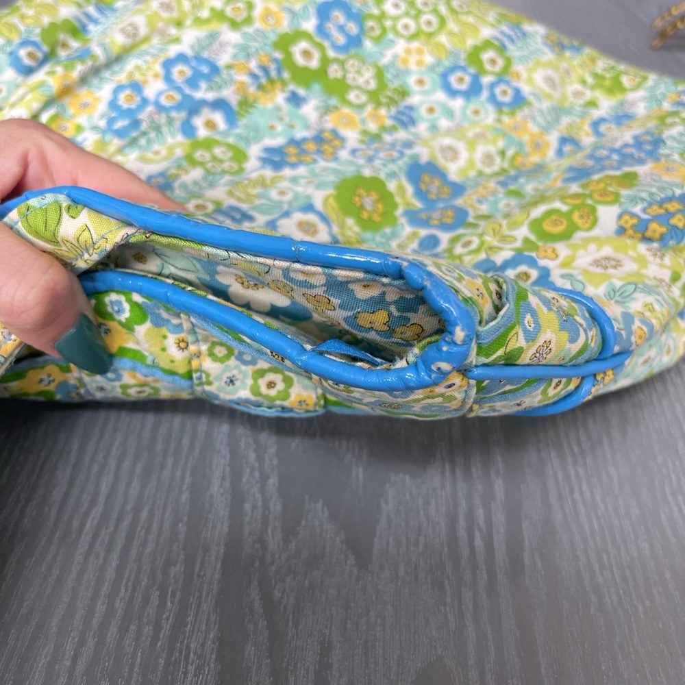 VERA BRADLEY TOTE BAG ENGLISH MEADOW Magnetic Close - Picture 5 of 6